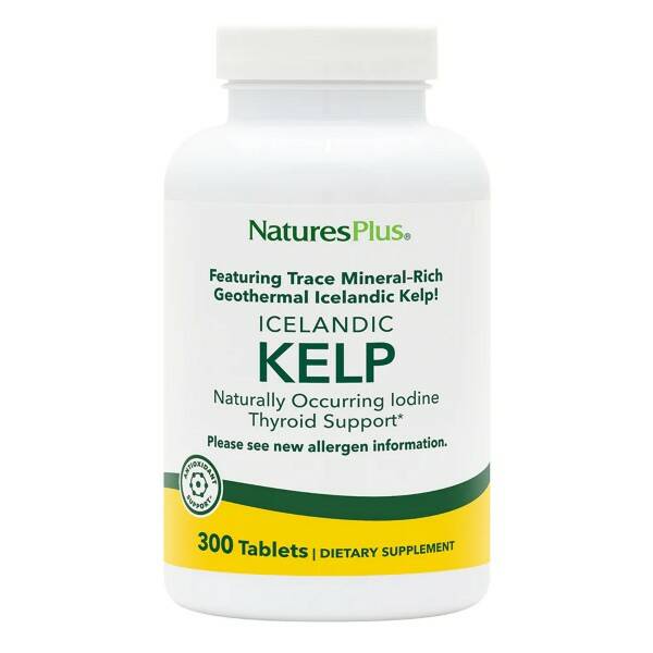 Nature's Plus KELP 300 mg, 300 таб. 
