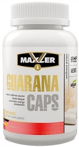 Maxler Guarana 1500 mg, 90 капс. 