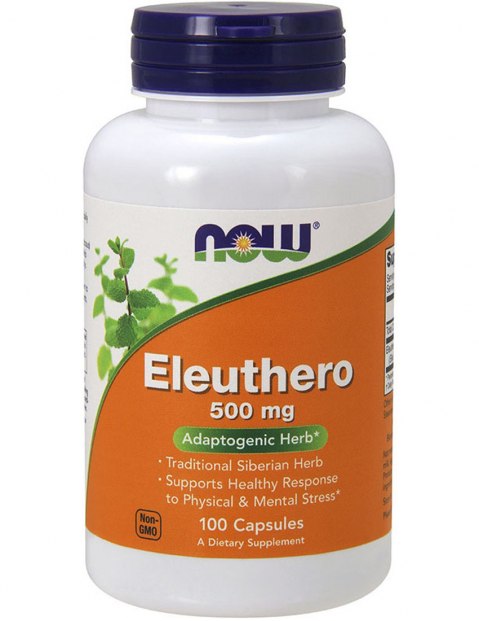 Now Eleuthero 500 mg, 100 капс.