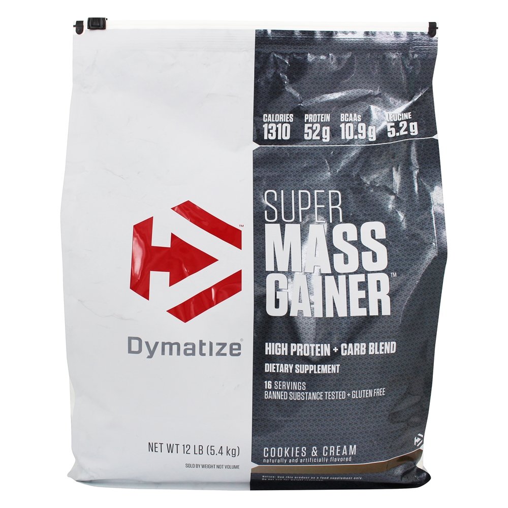 Dymatize Nutrition Super Mass Gainer, 5400 г Гейнеры высокоуглеводные