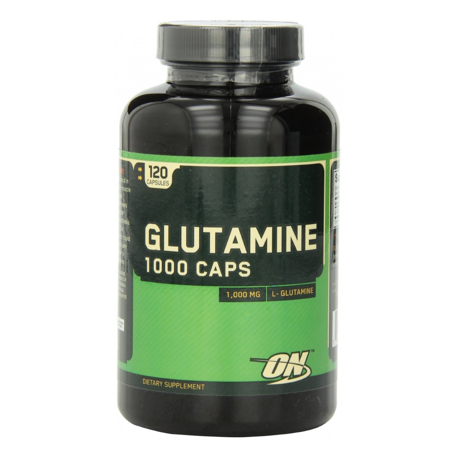 Optimum Nutrition Glutamine Caps Dietary Supplement, 120 капс. Глютамин