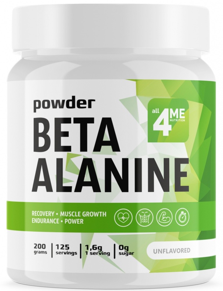 4Me Nutrition 4Me Nutrition Beta Alanine, 200 г 