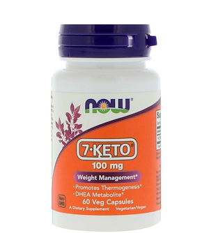 Now 7-Keto 100 mg, 60 капс. 