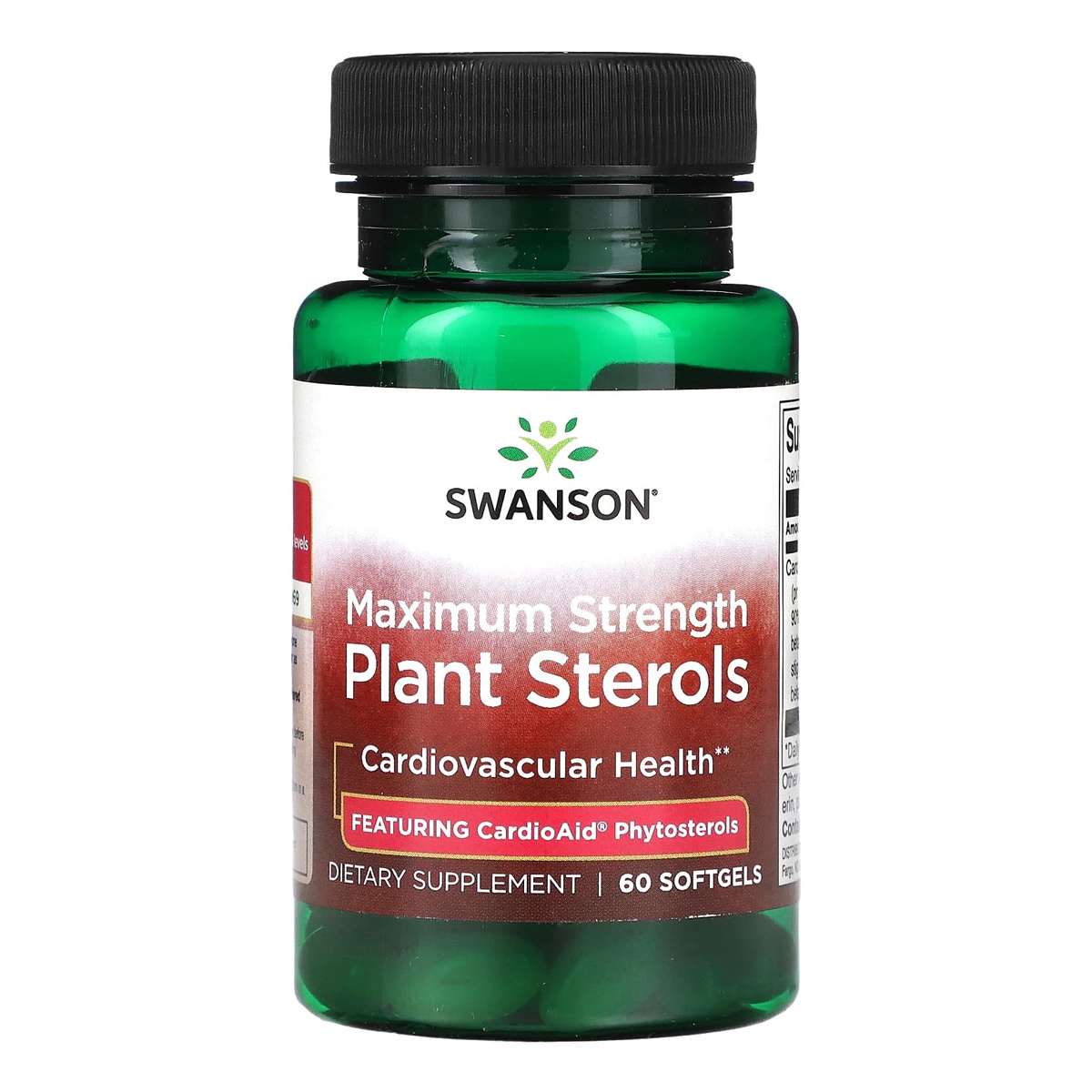 Swanson Maximum Strength Plant Sterols, 60 таб. 