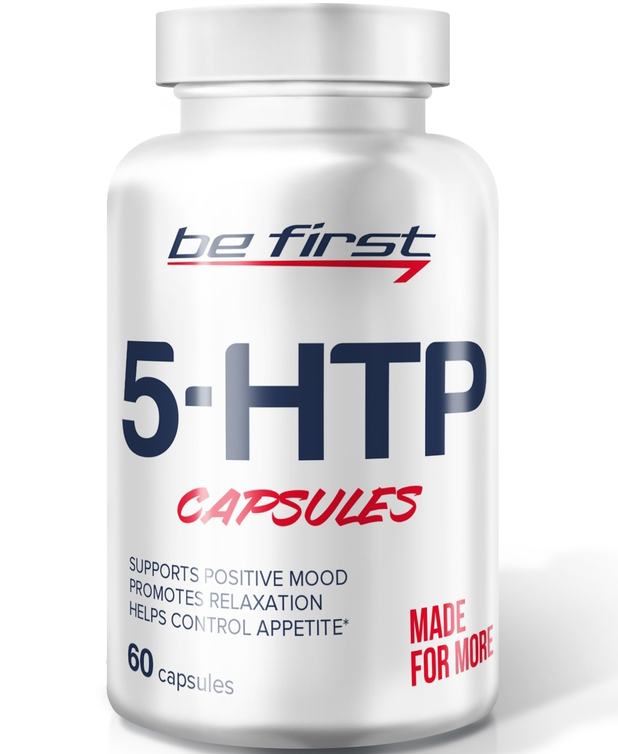 Be First 5-HTP Capsules, 60 капс. 