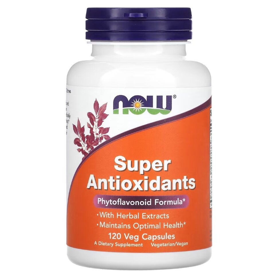 Now Super Antioxidants, 120 капс. 