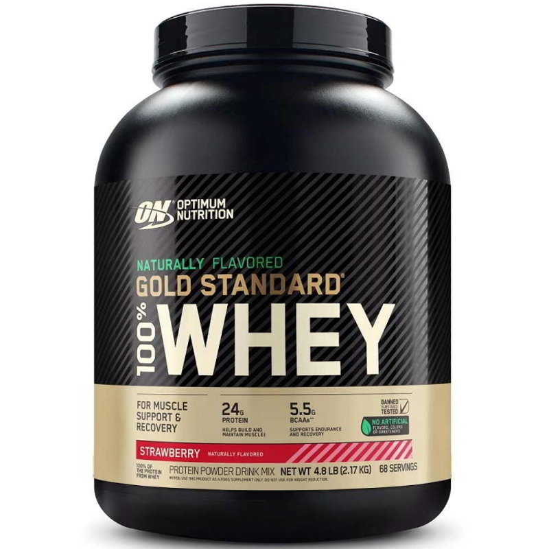 Optimum Nutrition 100% Whey Gold Standard Natural Gluten Free, 2180 г Протеин сывороточный