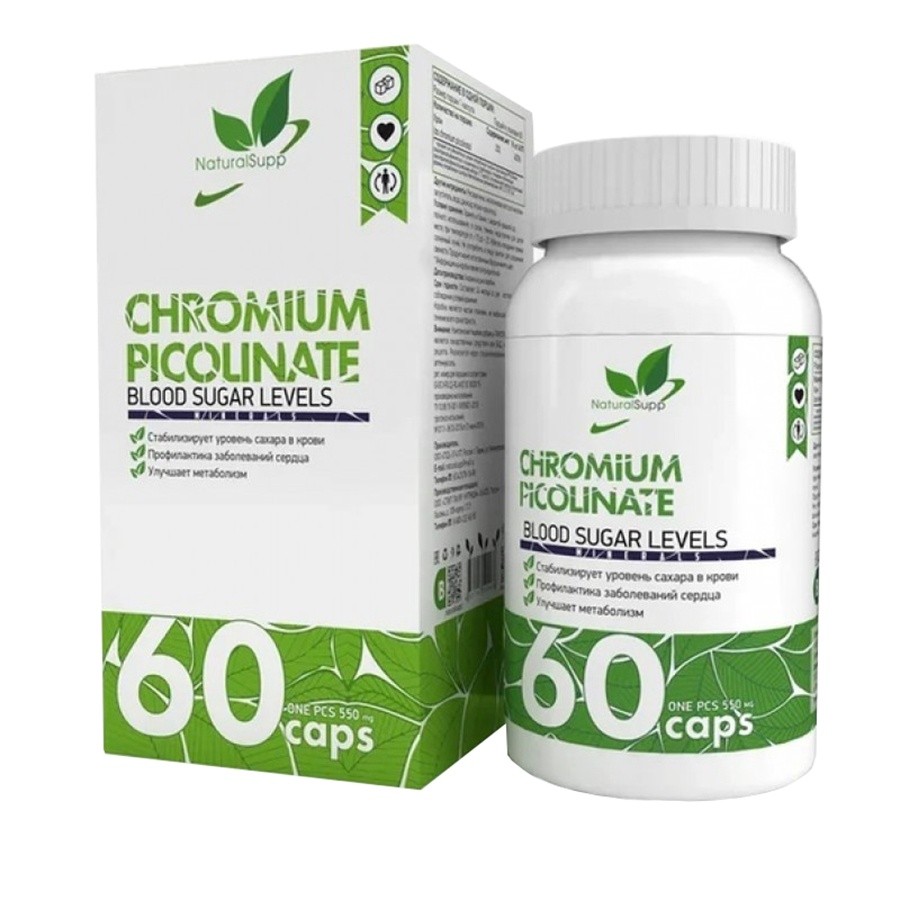NaturalSupp Chromium Picolinate, 60 капс. 