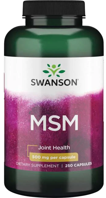 Swanson MSM 500 mg, 250 капс. 