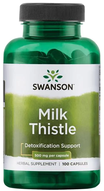 Swanson Full Spectrum Milk Thistle 500 mg, 100 капс. 