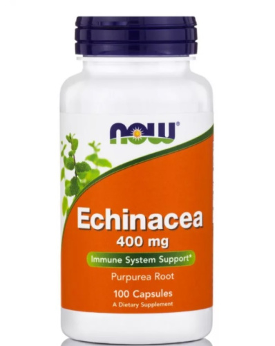 NOW Echinacea Purp 400 mg, 100 капс. 
