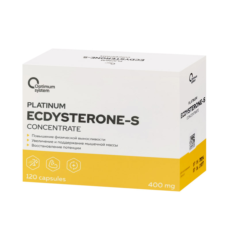 Optimum System Ecdysterone-S, 120 капс. 