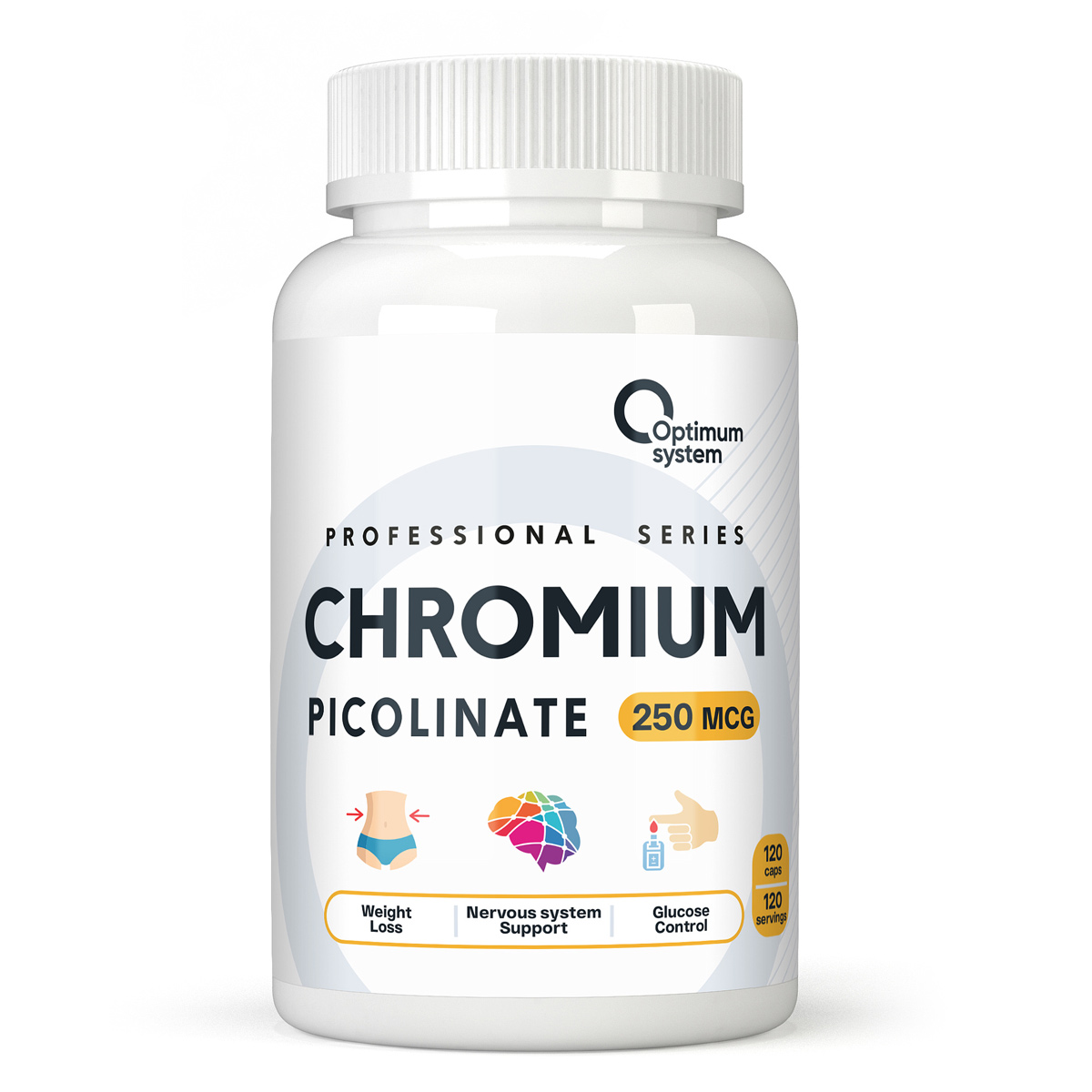 Optimum System Chromium Picolinate, 120 капс. 