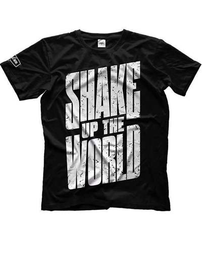 Maxler T-Shirts Shake up the world (Майка), Черная XL 
