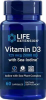 LIFE Extension Vitamin D3 with Sea-Iodine 125 mcg (5000 IU), 60 капс.