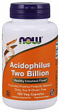 NOW Acidophilus 2 Billion, 100 капс.