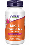 NOW Vitamin K-2 (MK7) 100 mcg, 120 капс.