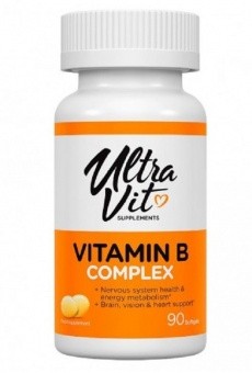 VP Laboratory VP Laboratory UltraVit Supplements Vitamin B complex, 90 капс. 