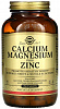 Solgar Solgar Calcium Magnesium Plus Zinc, 250 таб. 
