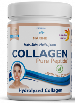 Swedish Nutra Swedish Nutra Marine Collagen Pure Peptide 10 000 mg, 300 г 