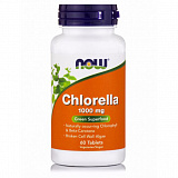 Now Organic Chlorella 1000 mg, 60 таб.