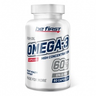 Be First Be First Omega-3 60% High Concentration, 60 капс. 