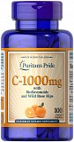 Puritans Pride Vitamin C-1000 мг with Bioflavonoids & Rose Hips 100 капс.