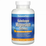 Nature's Plus KalmAssure Magnesium chewable orange flavor, 60 таб.
