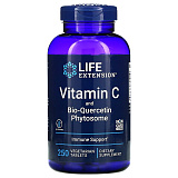 LIFE Extension Vitamin C and Bio-Quercetin Phytosome, 250 таб.
