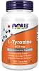 NOW NOW L-Tyrosine 500 мг, 60 капс. Тирозин
