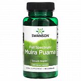 Swanson Full Spectrum Muira Puama 400 mg, 90 капс.