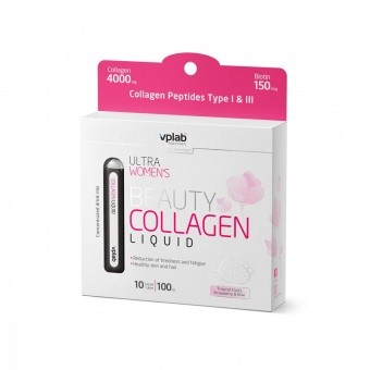 VP Laboratory VP Laboratory Beauty Collagen Liquid, 10 шт. по 10 мл 
