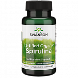 Swanson Greens Spirulina 500 mg, 180 таб.