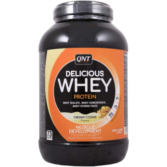 QNT QNT Delicious Whey Protein, 2200 г Протеин сывороточный