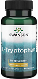 Swanson L-Tryptophan 500 mg, 60 капс.