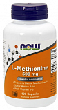 NOW L-Methionine 500 Mg, 100 капс.