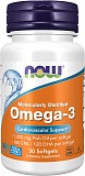 NOW Omega-3 1000 mg, 30 капс.