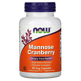 Now Mannose Cranberry, 90 капс.