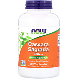 NOW Cascara Sagrada 450 mg, 250 капс.