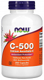 NOW C-500 Calcium Ascorbart-C, 250 капс.