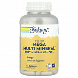 Solaray Mega Multi Mineral, 200 капс.