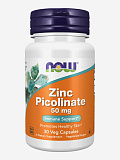 NOW Zinc Picolinate, 50 mg, 30 капс.