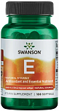 Swanson Vitamin E Natural 200 Iu (134,2 mg), 100 капс.