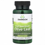 Swanson Olive Leaf Extract 400 mg, 60 капс.