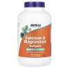 NOW Calcium & Magnesium + D, 240 капс.