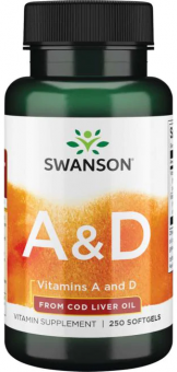 Swanson Vitamin A & D 