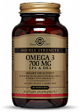 Solgar Double Strength Omega-3 700 мг EPA & DHA Softgels, 30 капс.