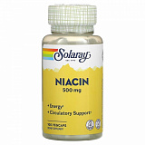 Solaray Niacin 500 мг, 100 капс.