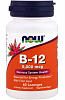 NOW Now Vitamin B-12 5000 mcg+Folic, 60 таб. NOW Now Vitamin B-12 5000 mcg+Folic, 60 таб.