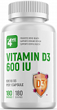 4Me Nutrition Vitamin D3 600 IU, 180 капс.